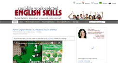 Desktop Screenshot of powerenglishcoach.com