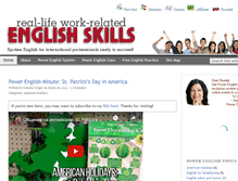 Tablet Screenshot of powerenglishcoach.com